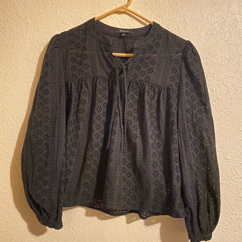 Madewell Eyelet Blouse